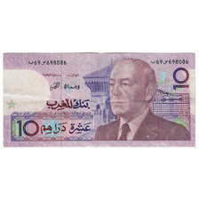 Banknote, Morocco, 10 Dirhams, 1987, KM:63a, EF(40-45)