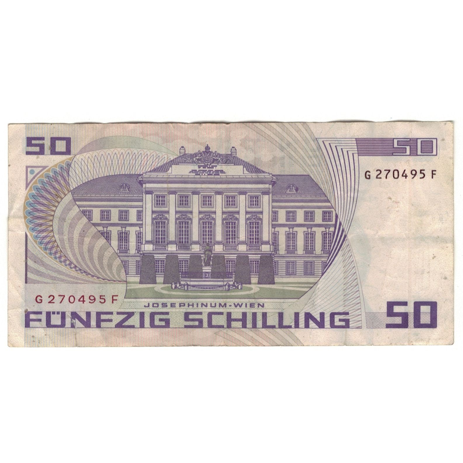 Banknote, Austria, 50 Schilling, 1986-01-02, KM:149, VF(20-25)