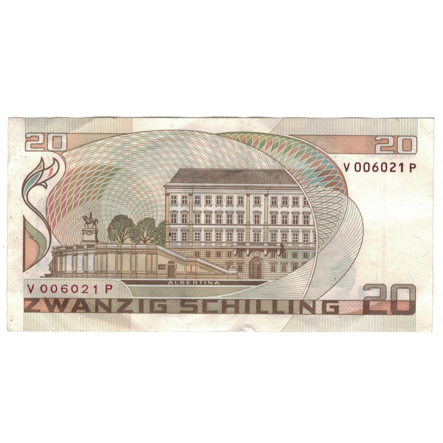 Banknote, Austria, 20 Schilling, 1986-10-01, KM:148, EF(40-45)