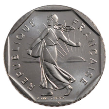 FRANCE, 2 Francs, 1995, MS(63), Nickel, Gadoury #547, 7.50