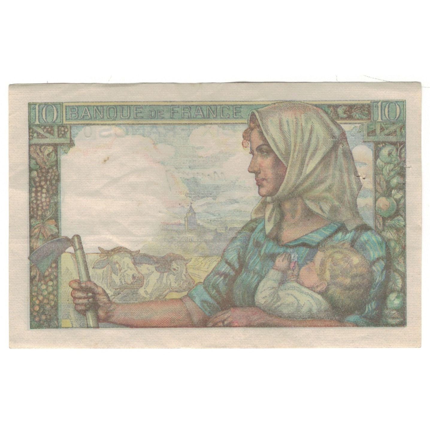 Francia, 10 Francs, Mineur, 1945, E.100, SPL-, Fayette:8.14, KM:99e