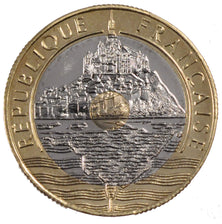 FRANCE, 20 Francs, 1992, MS(65-70), Bimetallic, 9.00