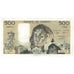 France, 500 Francs, Pascal, 1988, C.284, EF(40-45), Fayette:71.39, KM:156g