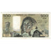 France, 500 Francs, Pascal, 1987, W.256, EF(40-45), Fayette:71.36, KM:156f