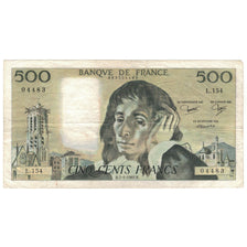 France, 500 Francs, 1982, L.154, TB+, Fayette:71.26, KM:156e