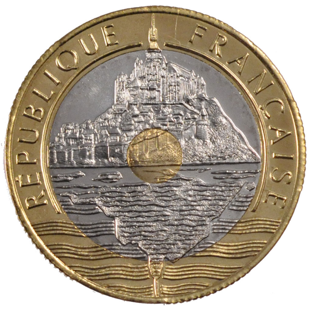 Francia, 20 Francs, 1993, FDC, Bimetallico, Gadoury:871