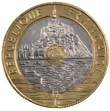 Francia, 20 Francs, 1993, FDC, Bimetallico, Gadoury:871