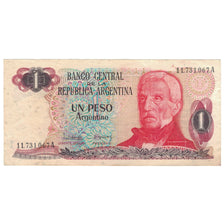 Banknote, Argentina, 1 Peso Argentino, Undated (1983-85), KM:311a, EF(40-45)