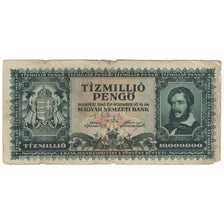 Banknote, Hungary, 10,000,000 Pengö, 1945, 1945-11-16, KM:123, VG(8-10)