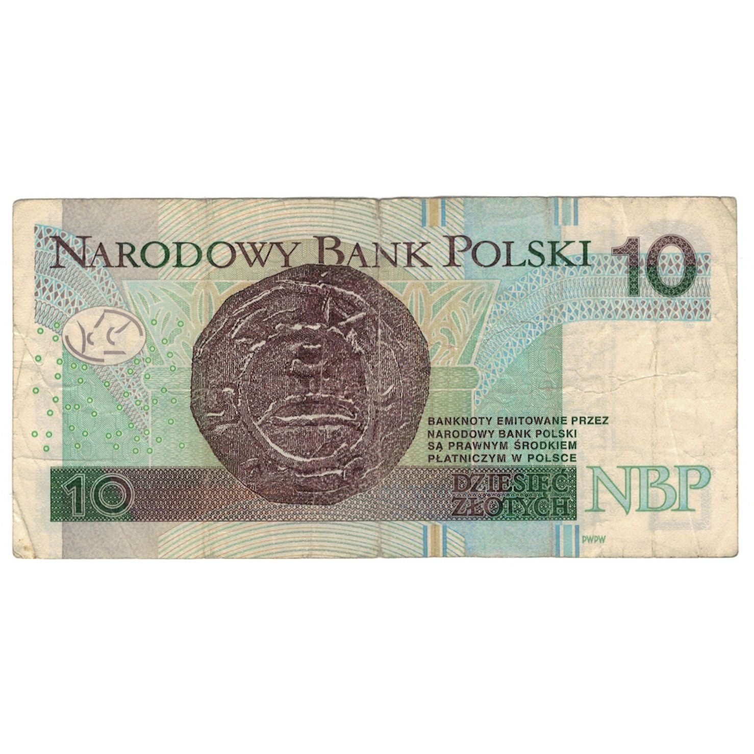 Banknote, Poland, 10 Zlotych, 2012, 2012-01-05, VG(8-10)