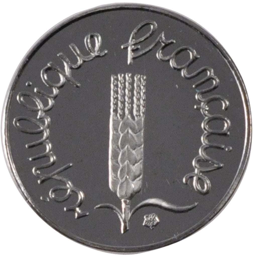 FRANCE, Épi, Centime, 1998, Paris, KM #928, MS(65-70), Stainless Steel, 15, ...