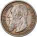 Coin, Belgium, Leopold II, 2 Francs, 2 Frank, 1904, Brussels, EF(40-45), Silver