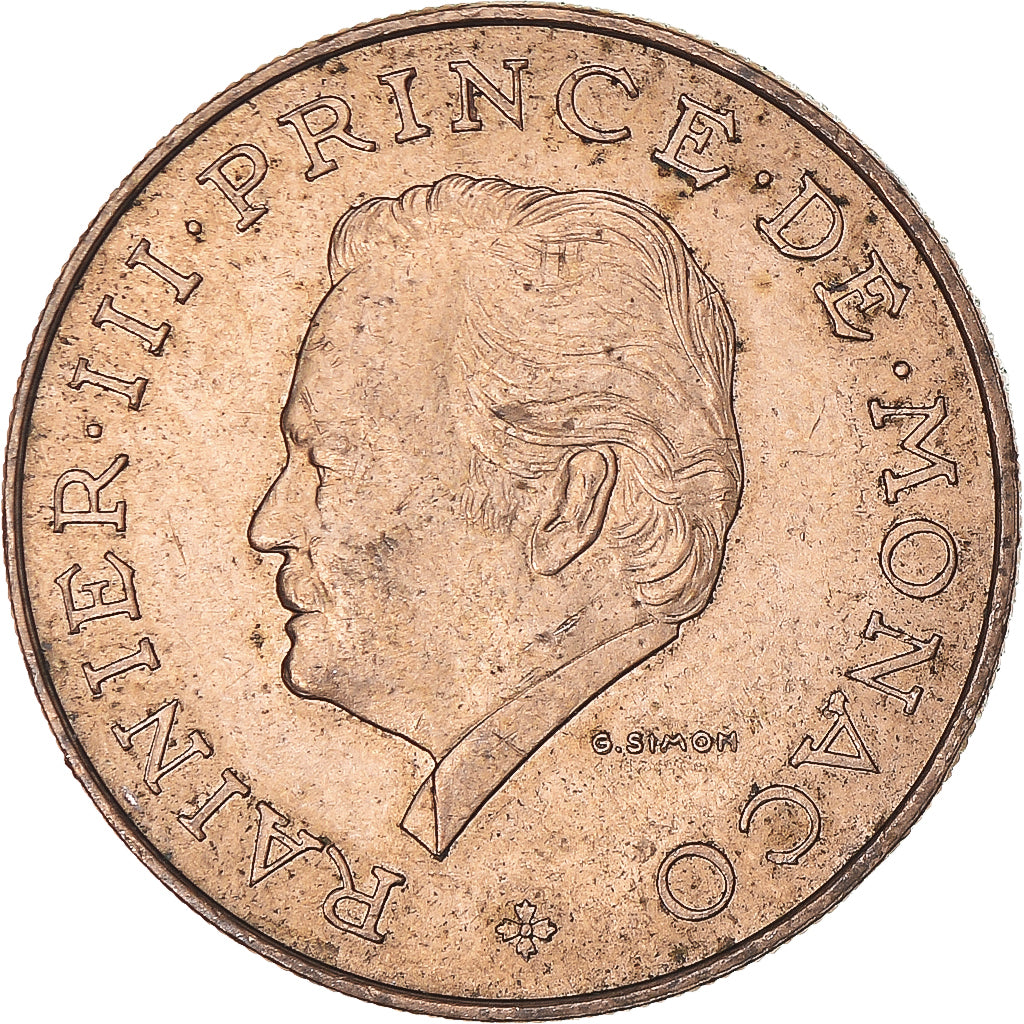 Monnaie, Monaco, 10 Francs, 1976