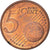 Monnaie, Belgique, 5 Euro Cent, 2016