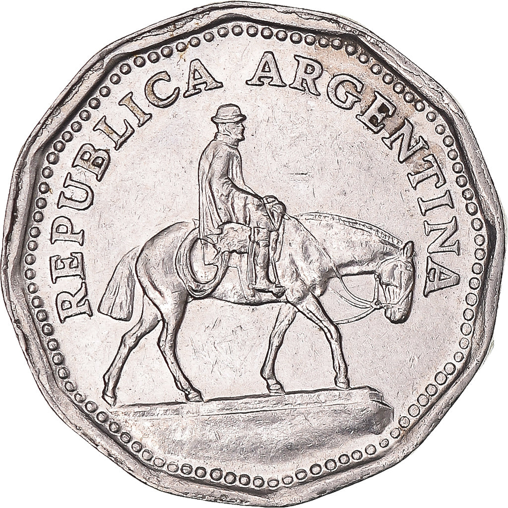Moneta, Argentina, 10 Pesos, 1965