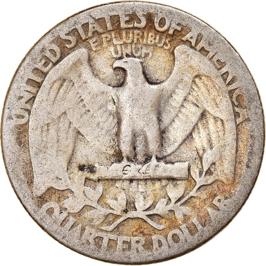 Coin, United States, Washington Quarter, Quarter, 1937, U.S. Mint, Philadelphia