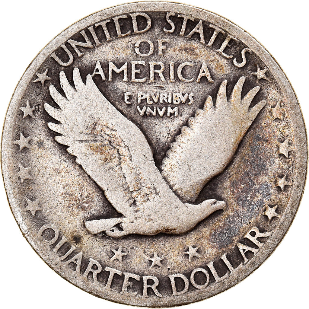 Stati Uniti, Standing Liberty Quarter, Quarter, 1927, U.S. Mint, Philadelphia...
