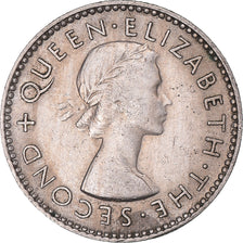 Monnaie, Nouvelle-Zélande, 6 Pence, 1957