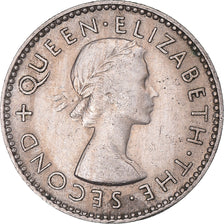 Münze, Neuseeland, 6 Pence, 1957