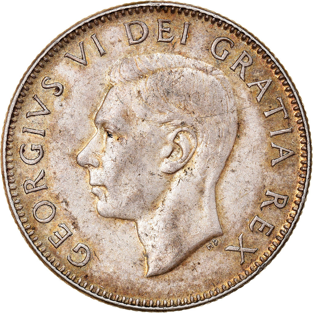 Coin, Canada, George VI, 25 Cents, 1952, Royal Canadian Mint, Ottawa, VF(30-35)