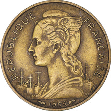 Munten, Réunion, 20 Francs, 1955