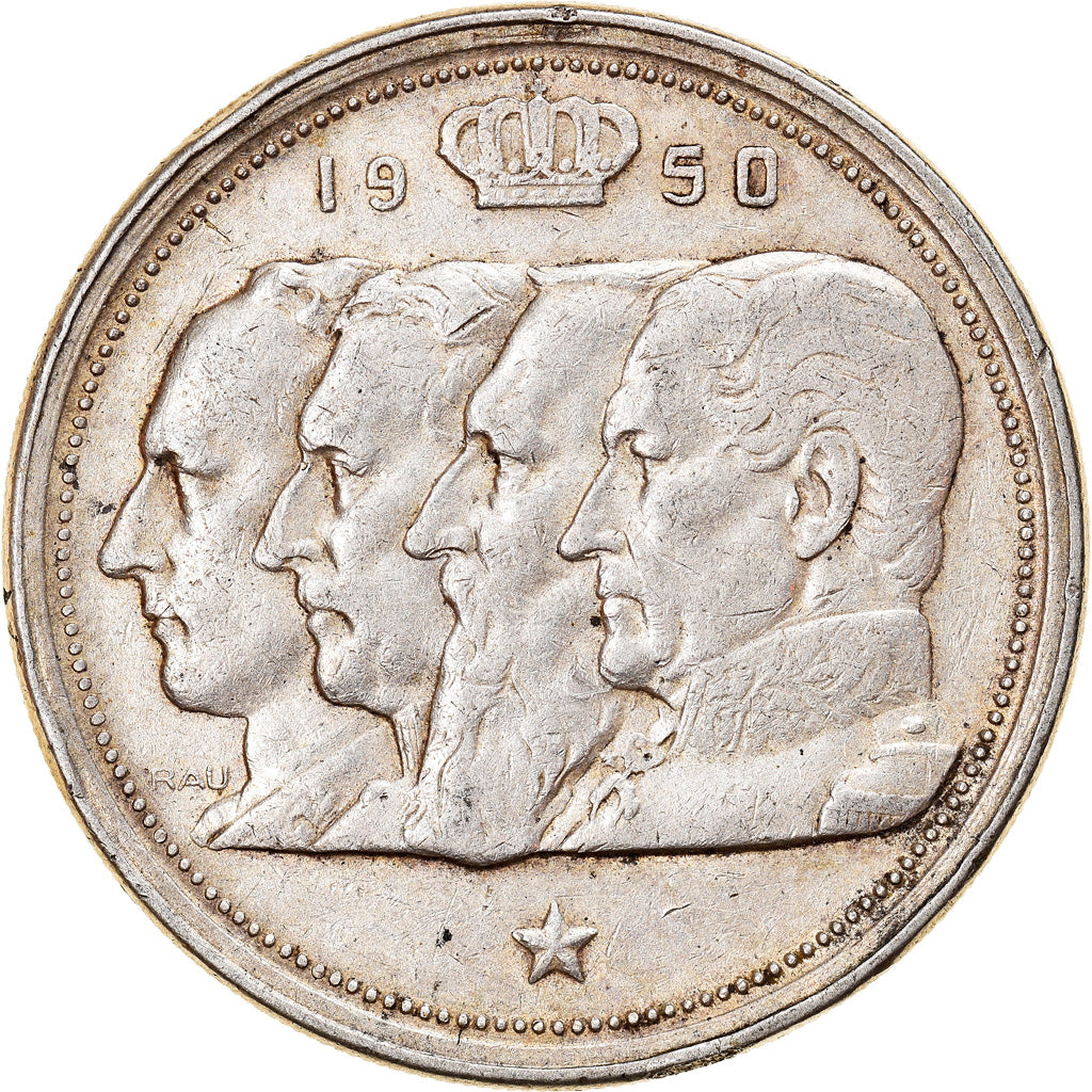 Moneta, Belgio, Leopold III, 100 Francs, 100 Frank, 1950, Bruxelles, BB