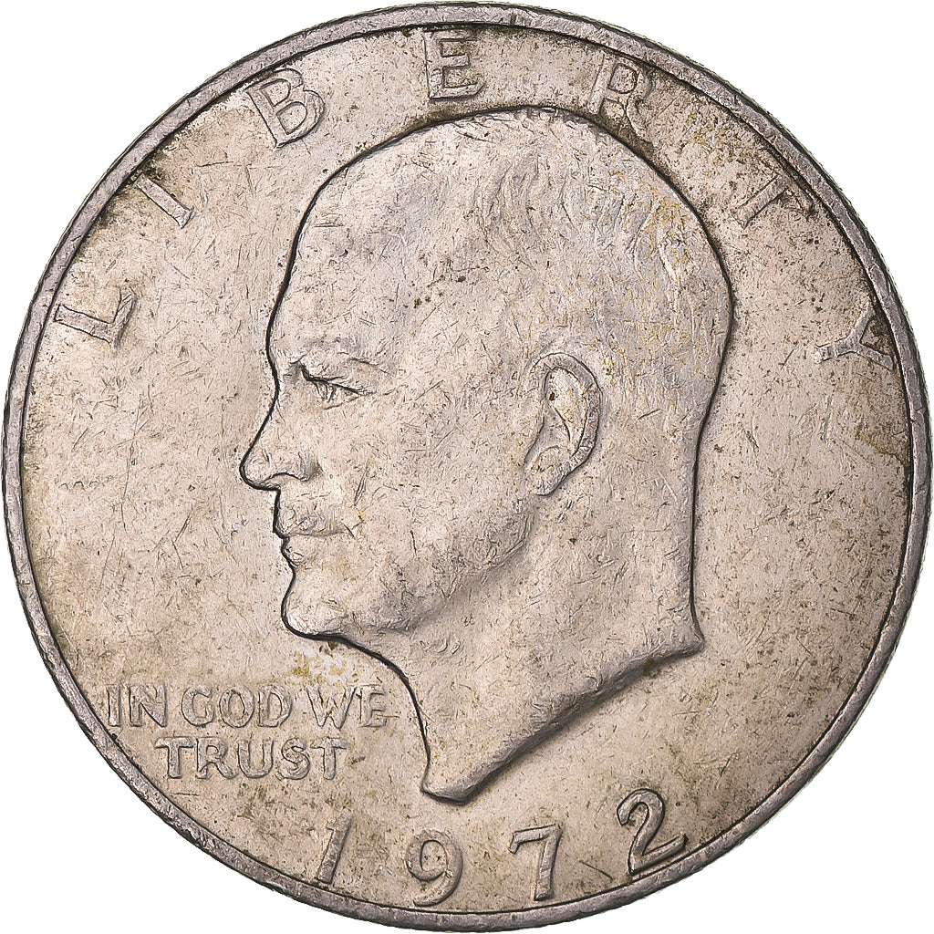 Coin, United States, Dollar, 1972