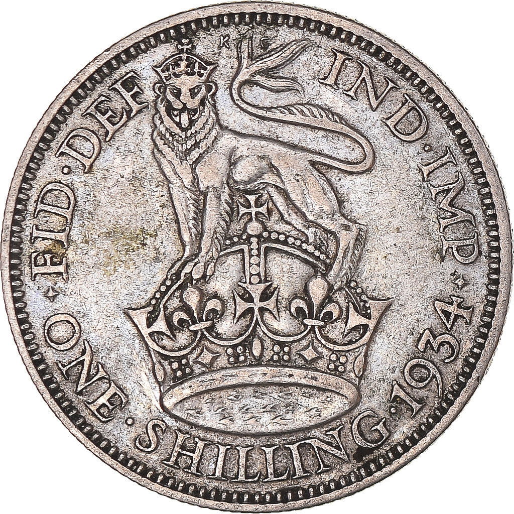Moeda, Grã-Bretanha, Shilling, 1934