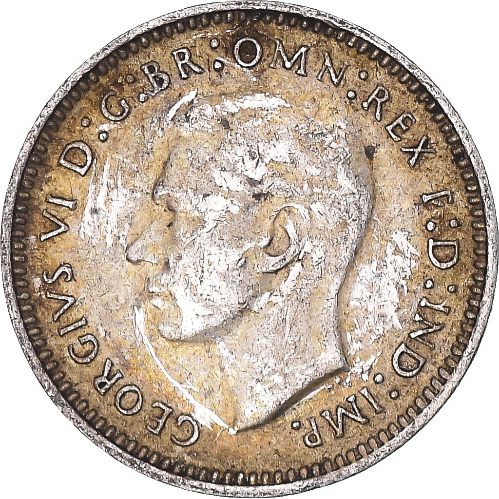 Coin, Australia, 3 Pence, 1941