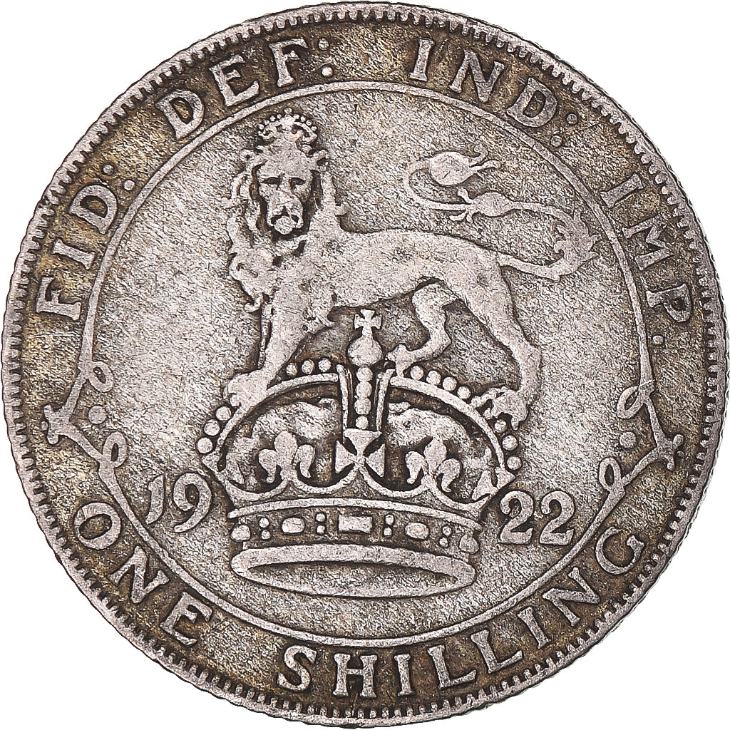 Münze, Großbritannien, Shilling, 1922