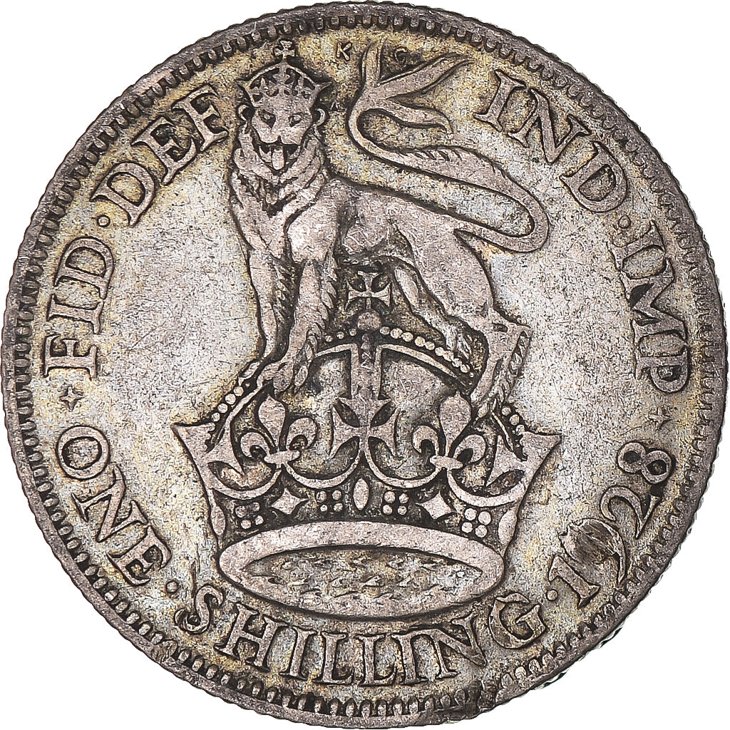 Monnaie, Grande-Bretagne, Shilling, 1928