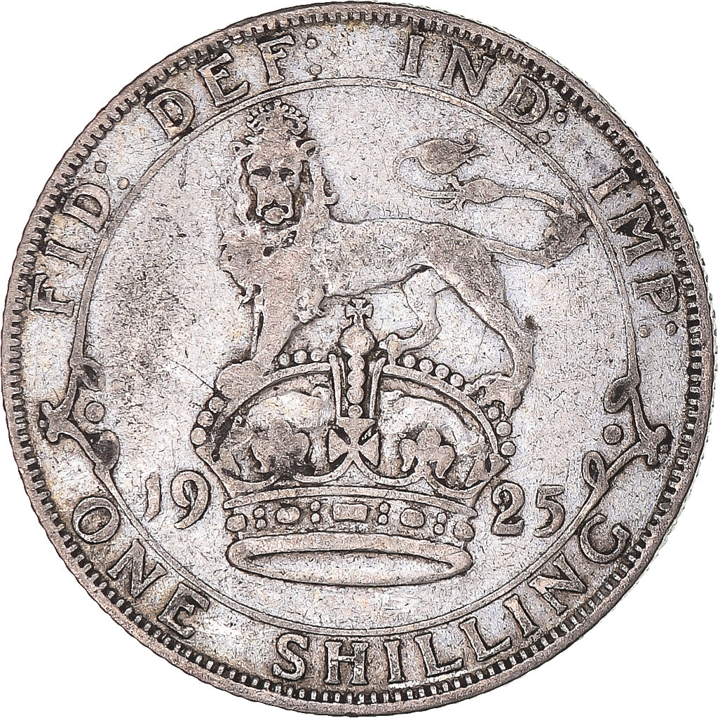 Münze, Großbritannien, Shilling, 1925