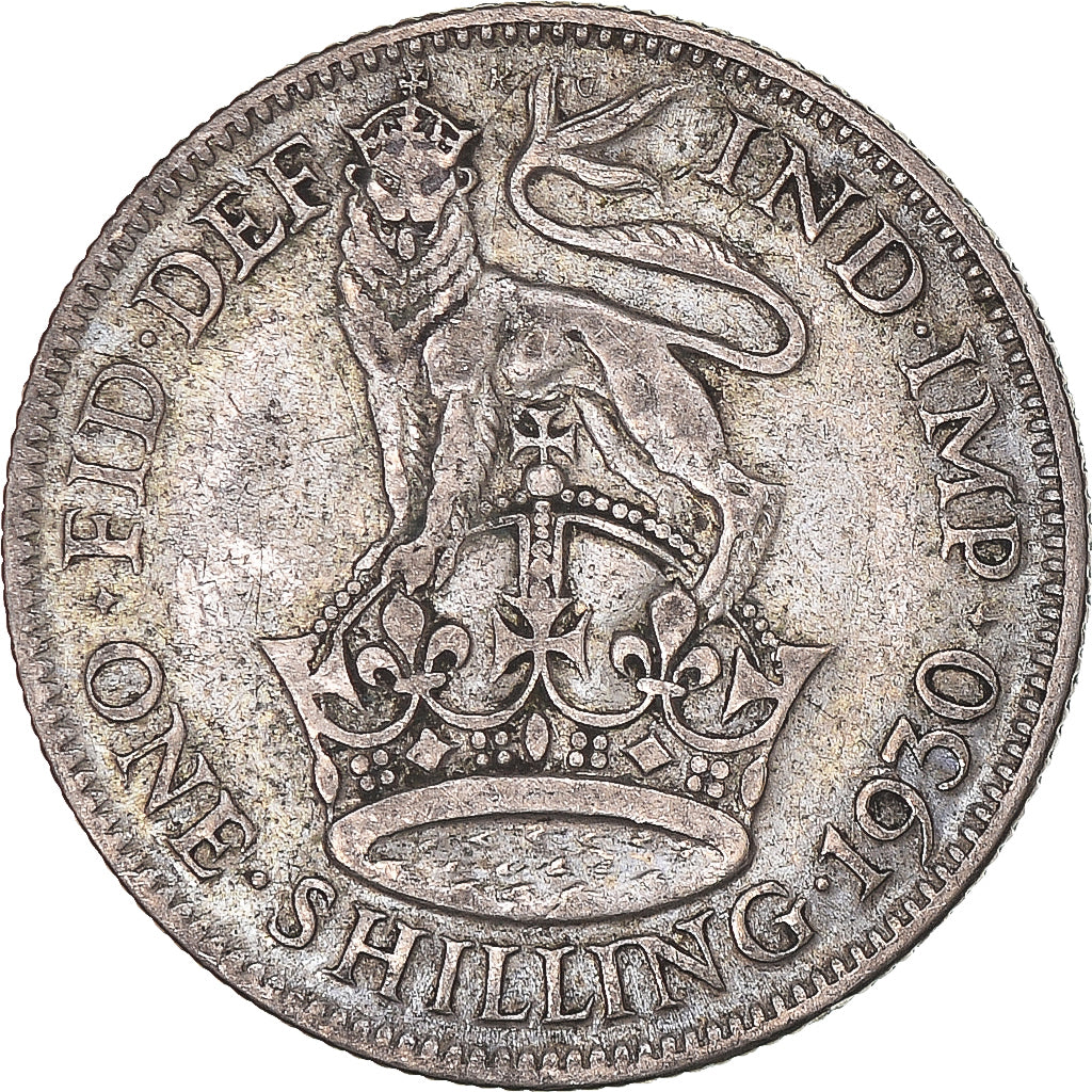 Münze, Großbritannien, Shilling, 1930