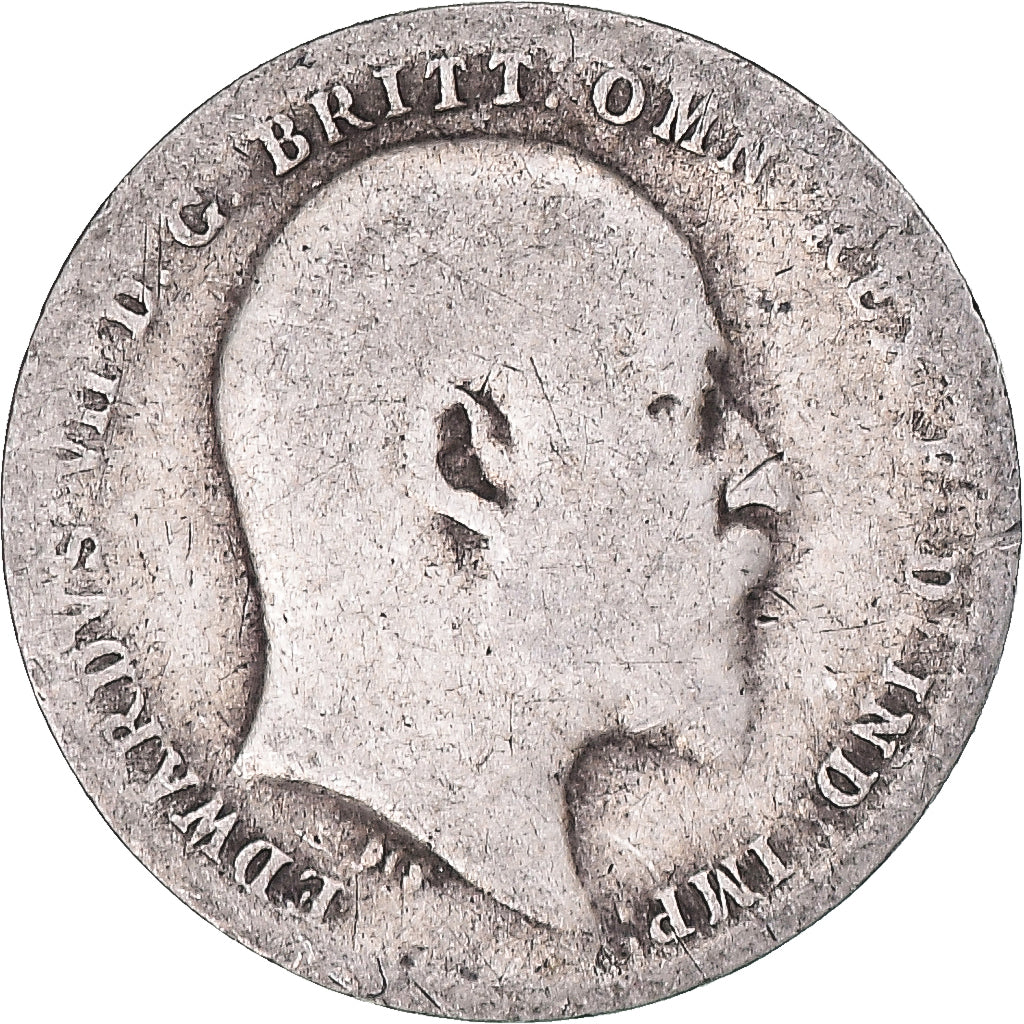 Moneda, Reino Unido, 3 Pence, 1910