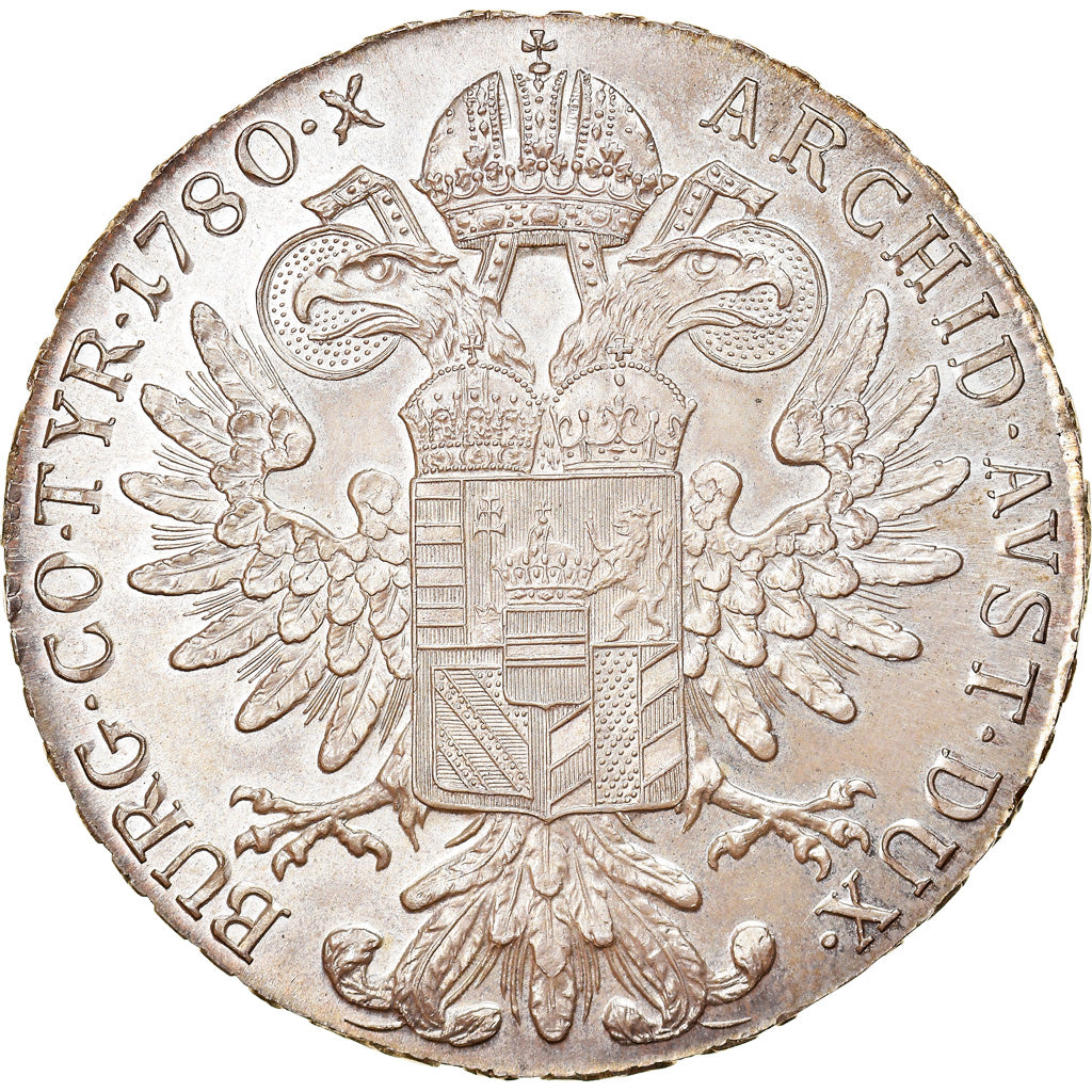 Coin, Austria, Joseph II, Thaler, 1780, Vienne, AU(55-58), Silver, KM:T1