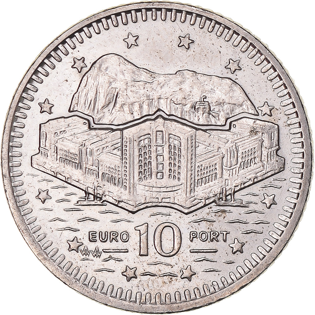 Monnaie, Gibraltar, 10 Euro, 1993