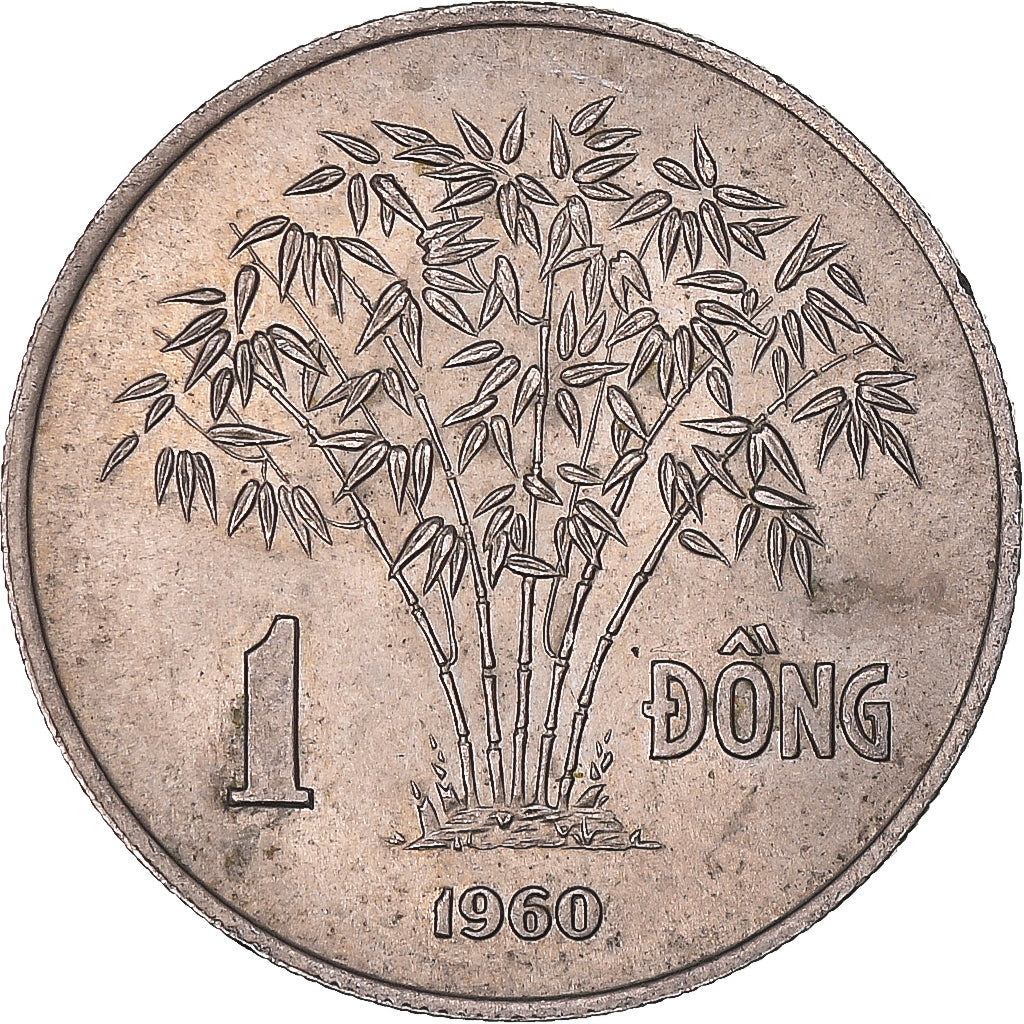 Moneta, Vietnam, Dong, 1960