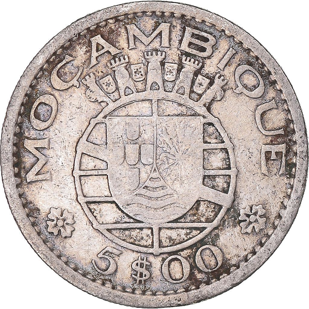 Moeda, Moçambique, 5 Escudos, 1960