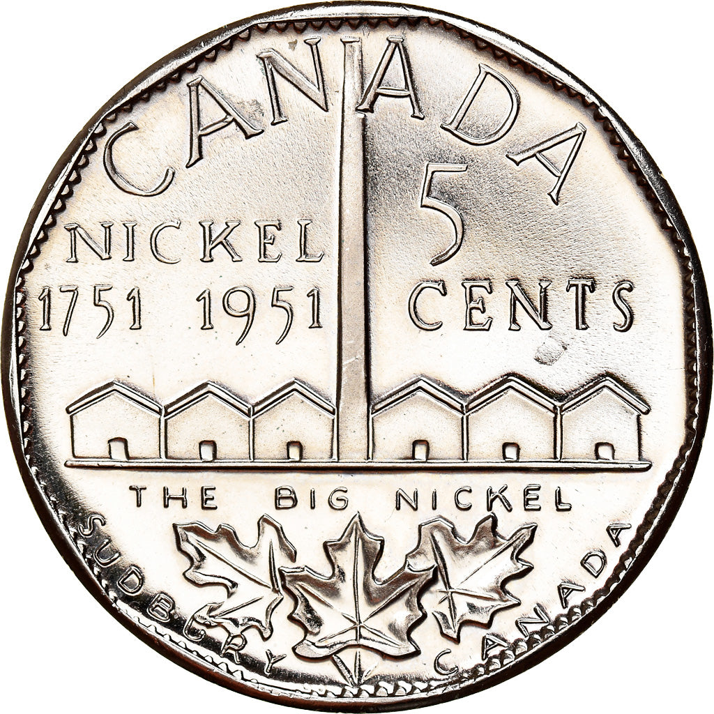 Kanada, The Big Nickel, Commemorative Token, Georges V, 5 Cents - The Big