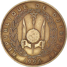 Coin, Djibouti, 20 Francs, 1996
