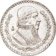 Moneda, México, Peso, 1964, Mexico City, MBC, Plata, KM:459