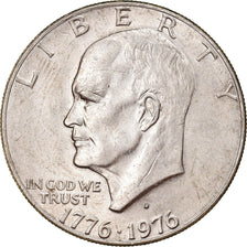 Coin, United States, Eisenhower Dollar, Dollar, 1976, U.S. Mint, Denver