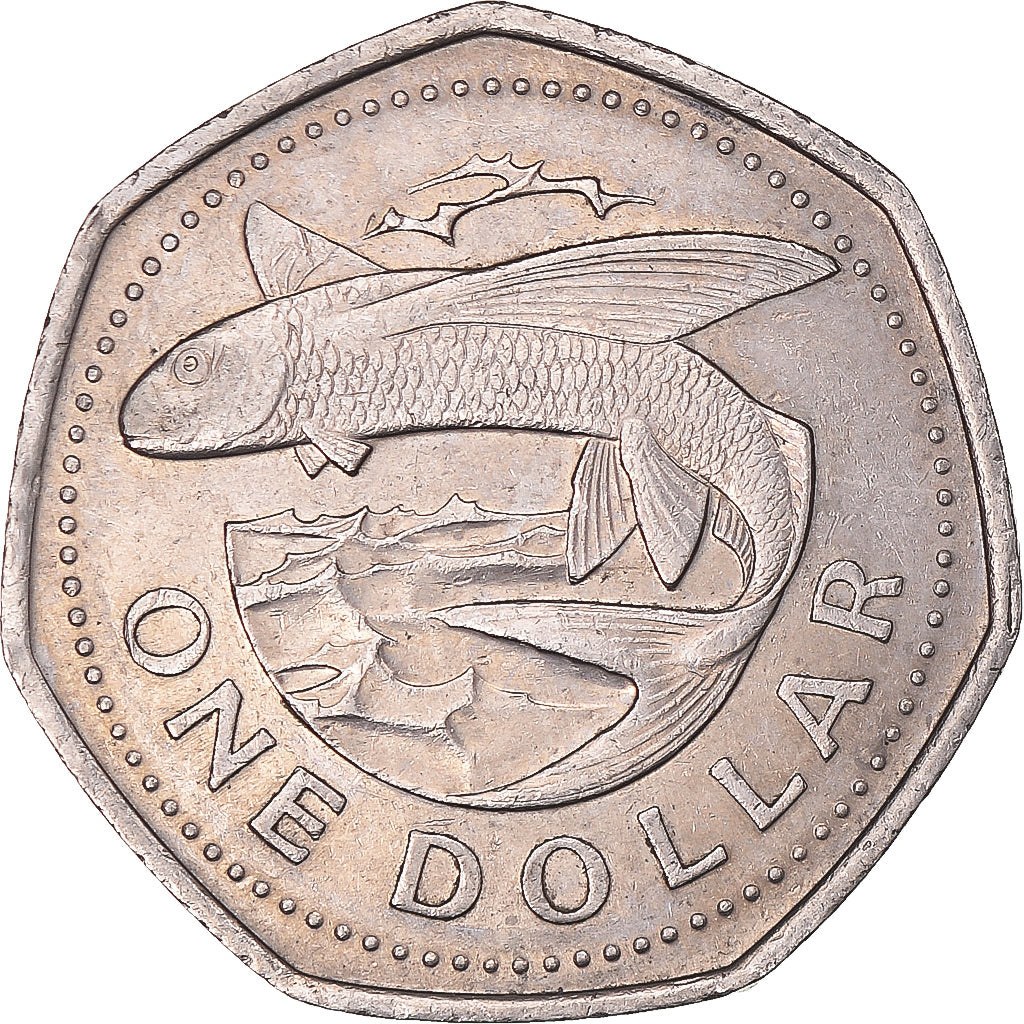 Coin, Barbados, Dollar, 1994