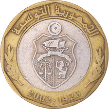 Munten, Tunisië, 5 Dinars, 2002
