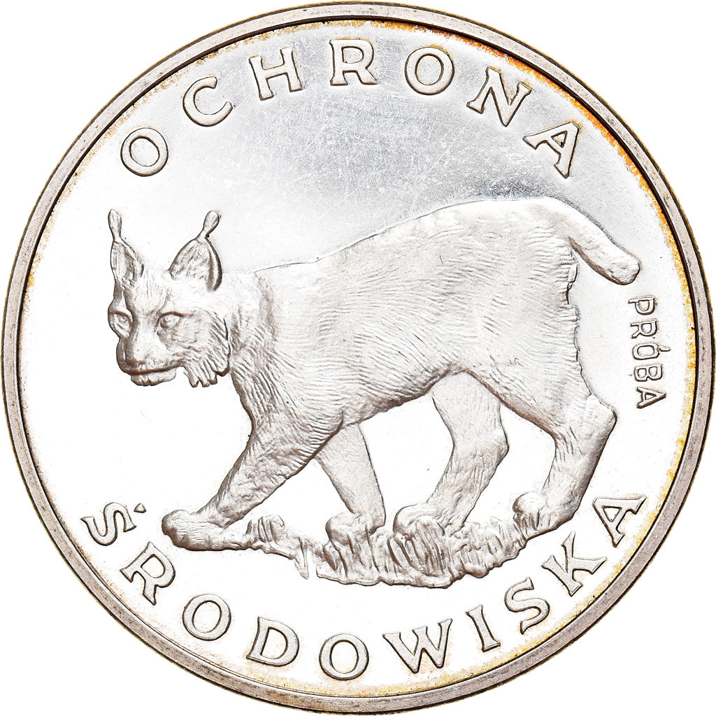 Monnaie, Pologne, environmental protection, 100 Zlotych, 1979, Warsaw, ESSAI