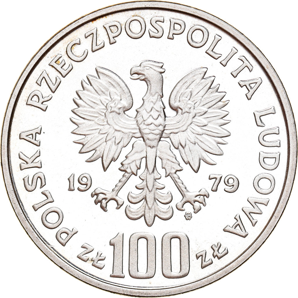 Monnaie, Pologne, environmental protection, 100 Zlotych, 1979, Warsaw, ESSAI