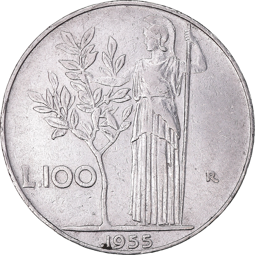 Munten, Italië, 100 Lire, 1955