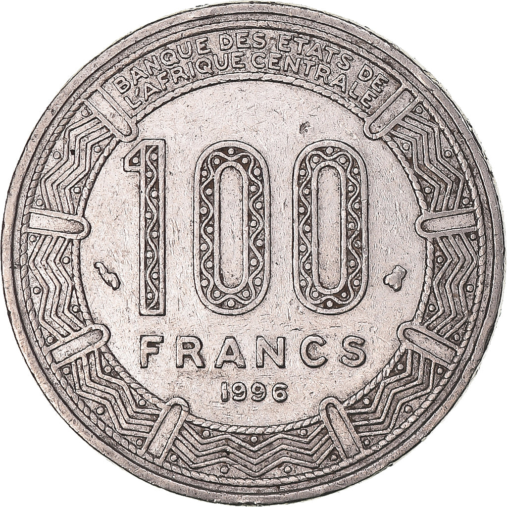 Moeda, Estados da África Central, 100 Francs, 1996