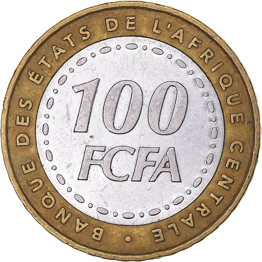 Coin, Central African States, 100 Francs, 2006