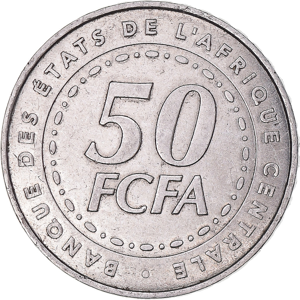 Moneda, Estados del África central, 50 Francs, 2006